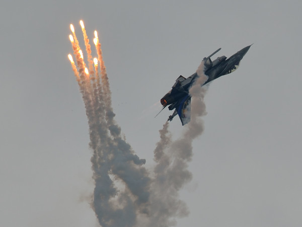 Belgische F-16 demo (Foto Peter Steehouwer)