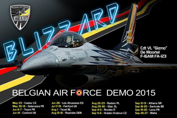 Kalender F-16 demo.