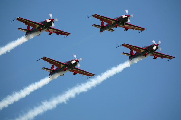 Royal Jordanian Falcons (Foto: Rob van Ringelesteijn)